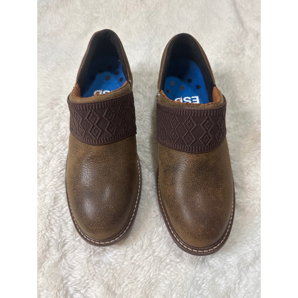 Timberland‎ PRO Renova ESD Clogs Women 6.5 Brown Good Slip Resistant Work Shoes